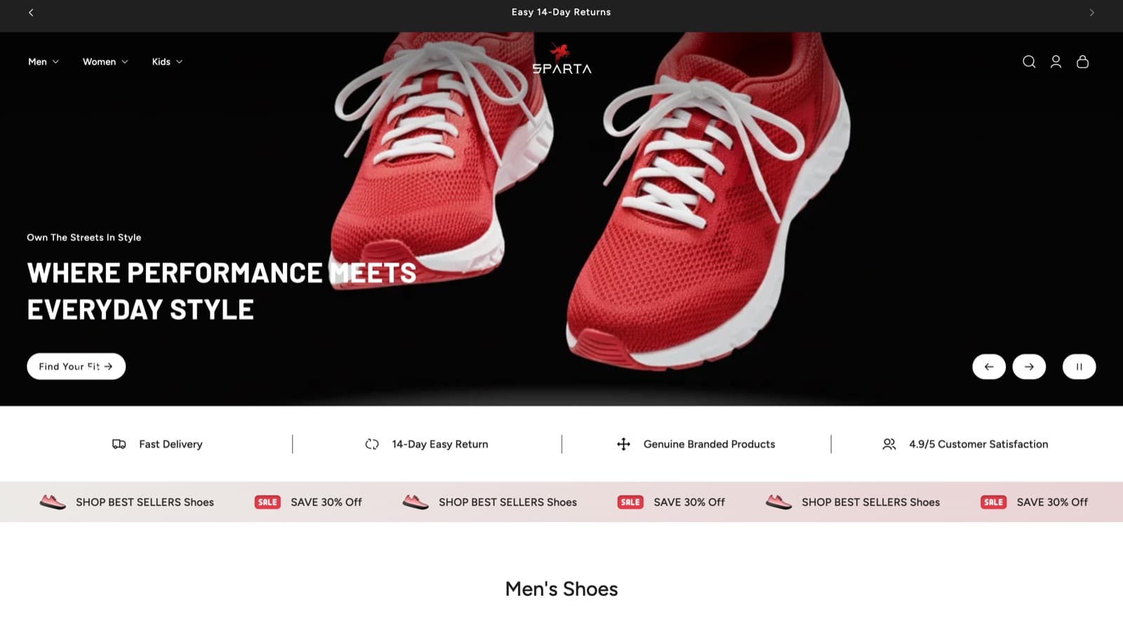 Sparta Store cover